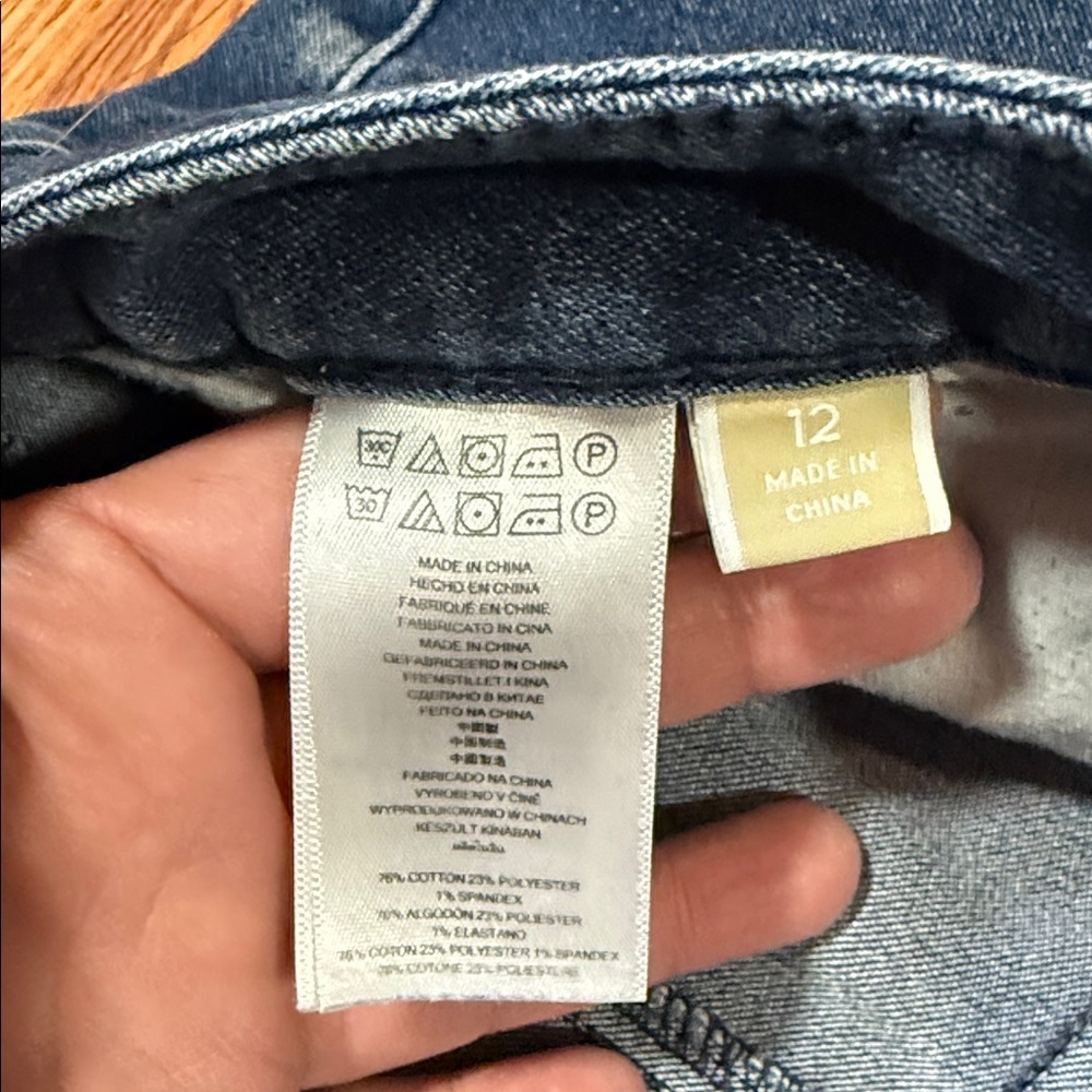 Michael Kors Indigo Relaxed Women Spring Crop Fit Jeans - Picture 4 of 13